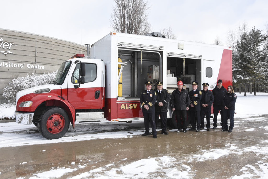 Air Light Support Vehicle donated to Grey County