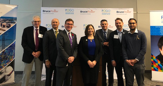 Dignitaries mark collaboration between Bruce Power and POGO