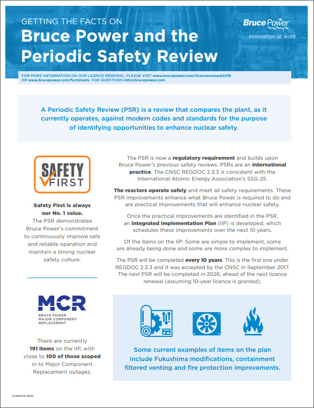 Bruce Power and the Periodic Safety Review thumbnail