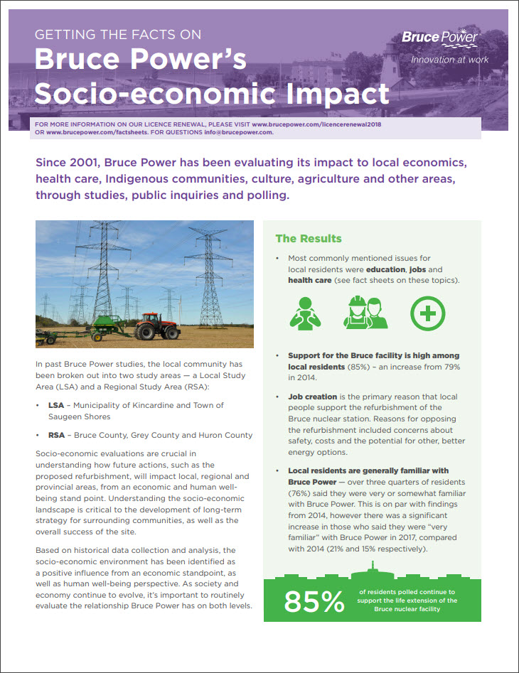 Bruce Power's Socio-economic Impact thumbnail