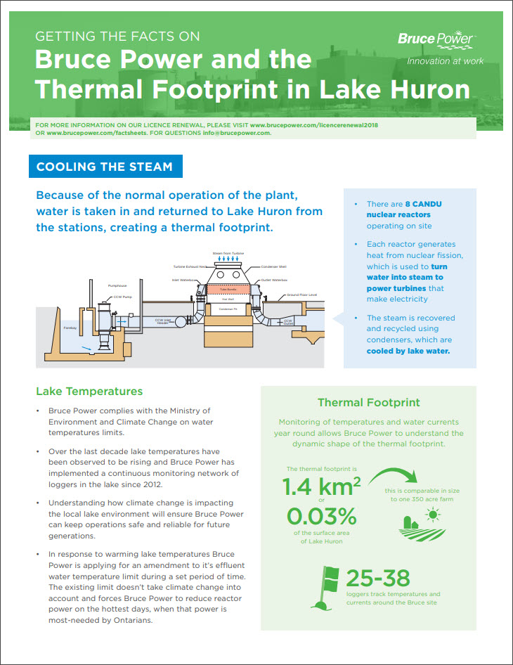 Bruce Power and the Thermal Footprint in Lake Huron thumbnail