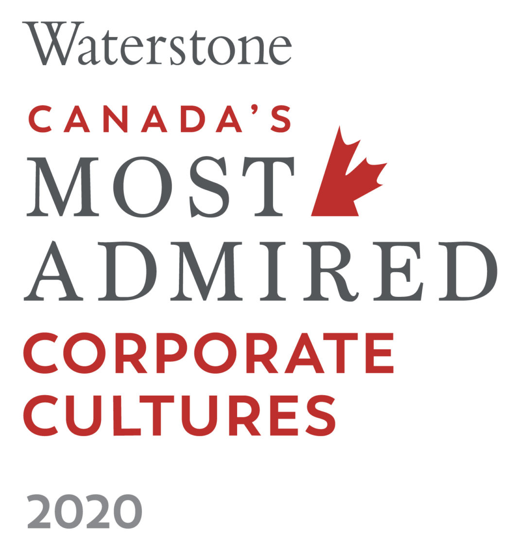 logo Waterstone Canada's Most Admired Corporate Cultures 2020