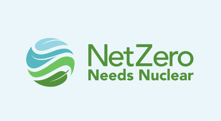 Net Zero Needs Nuclear logo