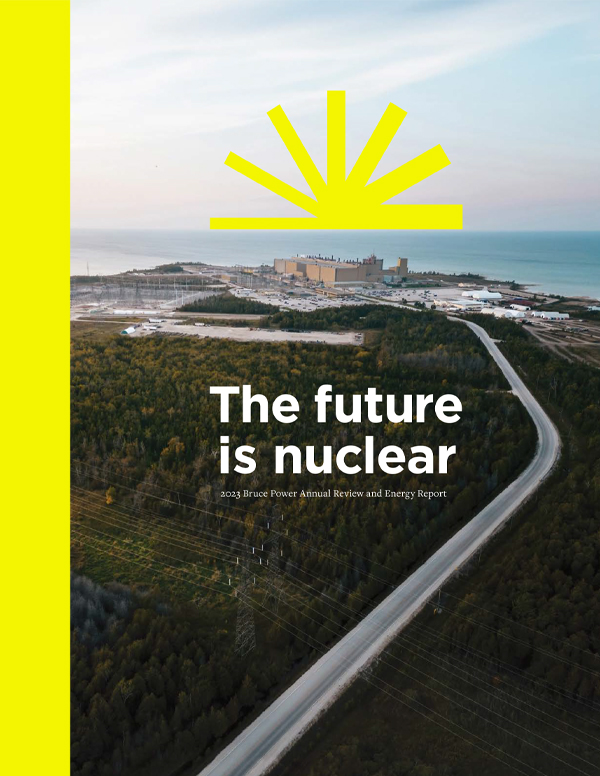 Cover of 2023 Bruce Power Annual Report
