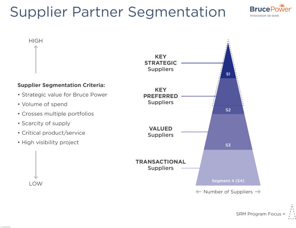 Supplier Partner Segmentation levels