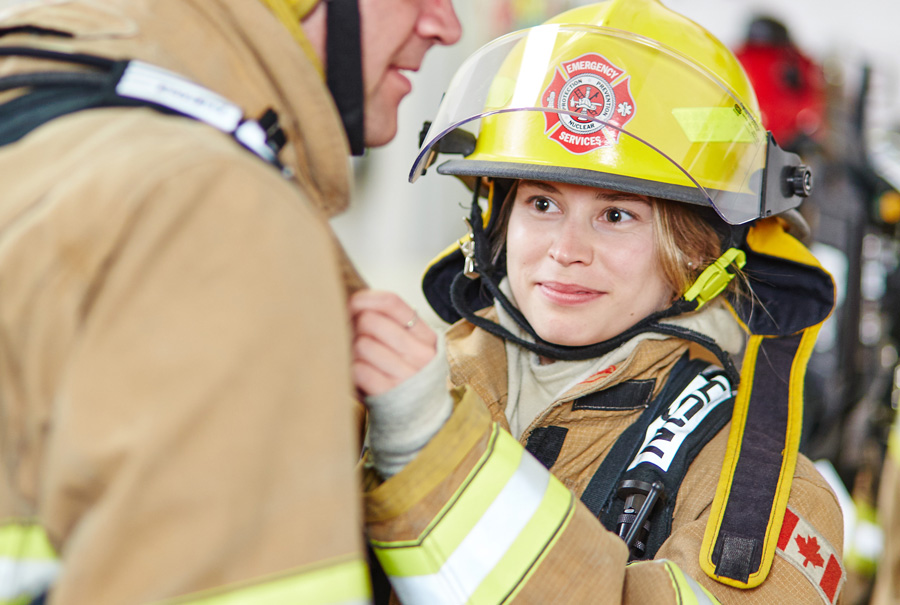 Bruce Power Emergency Services employee