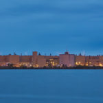 Bruce B at dusk from Lake Huron