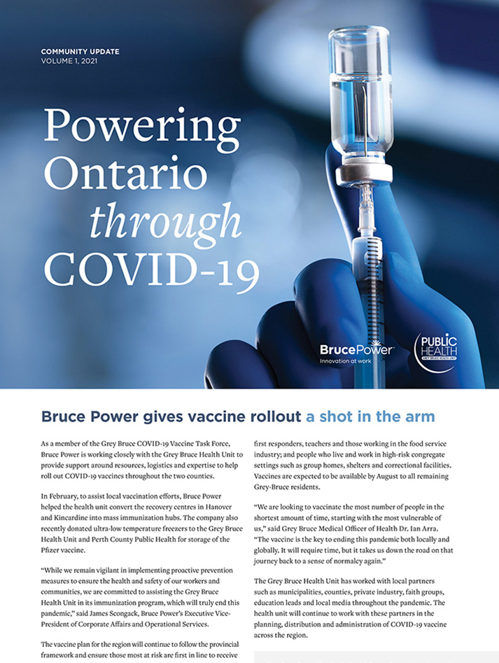 Bruce Power Community Update March 2021 thumbnail
