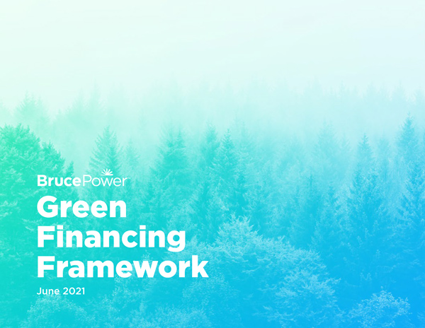 Cover of the Green Financing Framework publication.