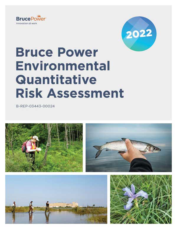 Bruce Power Environmental Quantitative Risk Assessment 2022 publication cover