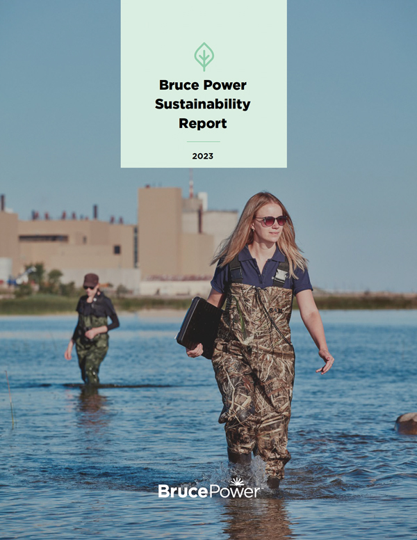 Cover of Bruce Power Sustainability Report 2023