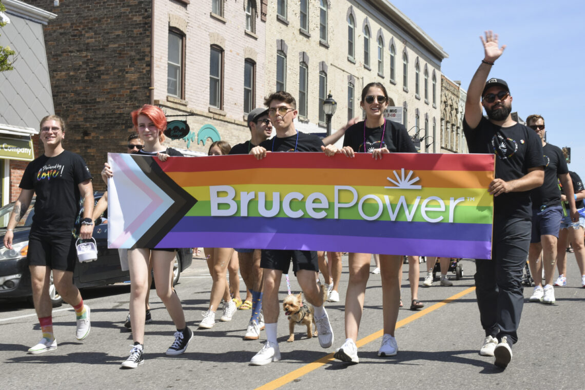 Bruce Power participates in Pride Parade in 2022