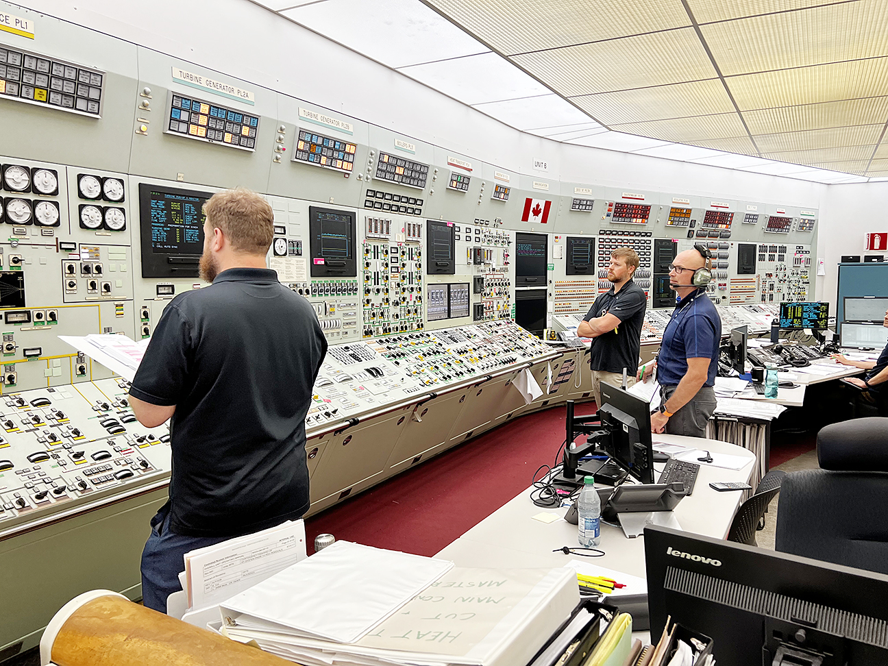 Bruce Power Operations staff synchronizes Unit 6 to the Ontario electrical grid Sept. 8.