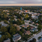 aerial view of Southampton for community affordable housing news release