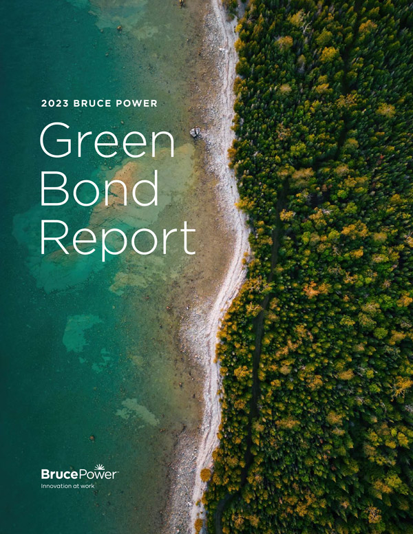 Cover of the 2023 Bruce Power Green Bond Report