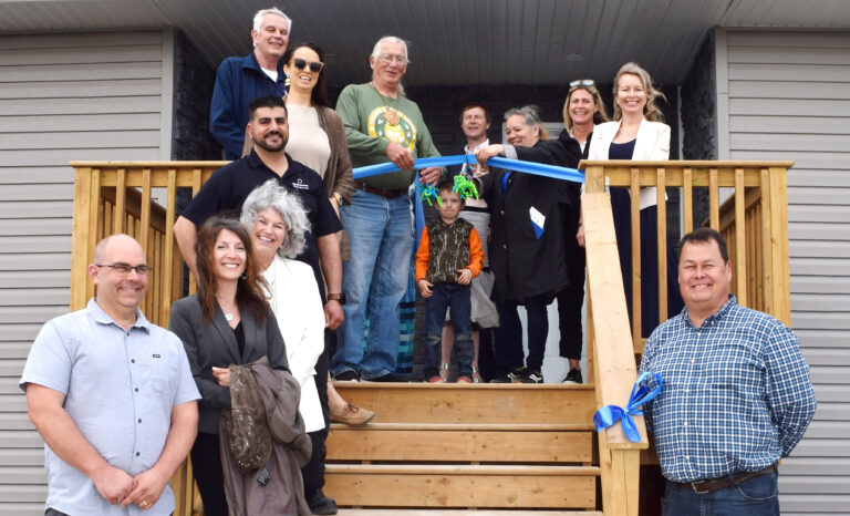Bruce Power recently attended a Habitat for Humanity Grey Bruce house dedication in the Neyaashiinigmiing community.