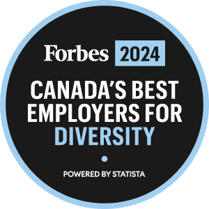 Forbes 2024 - Canada's Best Employers for Diversity logo