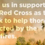 Red Cross graphic donation to Alberta Wildfires