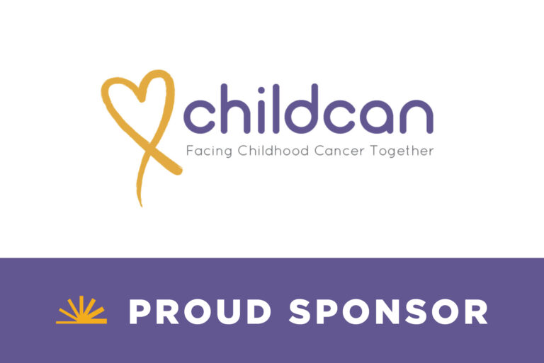 ChildCan graphic with words Proud Sponsor