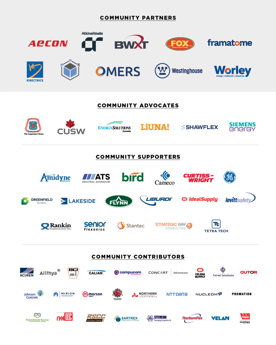 Bruce Power supplier partners with logos