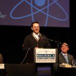 Pat Dalzell, Bruce Power Vice-President, Corporate Affairs and Market Development, addresses the delegates at the Provincial Building and Construction Trades Council of Ontario annual conference.