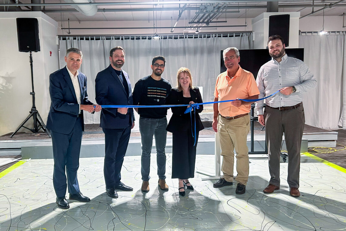 NPX is expanding its presence in Bruce County with the opening of its new office in Port Elgin Dec. 2. From left are James Scongack, Chief Operating Officer and Executive Vice-President, Bruce Power; Luke Charbonneau, Mayor of Saugeen Shores; Bharath Nangia, President and CEO, NPX; Margaret McBeath, Chief People and Experience Officer, NPX; Pat O’Connor, Constituency Manager for Ben Lobb, MP Huron-Bruce; Dawson Hallahan, Constituency Assistant, Lisa Thompson, MPP, Huron Bruce.