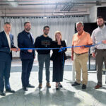 NPX is expanding its presence in Bruce County with the opening of its new office in Port Elgin Dec. 2. From left are James Scongack, Chief Operating Officer and Executive Vice-President, Bruce Power; Luke Charbonneau, Mayor of Saugeen Shores; Bharath Nangia, President and CEO, NPX; Margaret McBeath, Chief People and Experience Officer, NPX; Pat O’Connor, Constituency Manager for Ben Lobb, MP Huron-Bruce; Dawson Hallahan, Constituency Assistant, Lisa Thompson, MPP, Huron Bruce.
