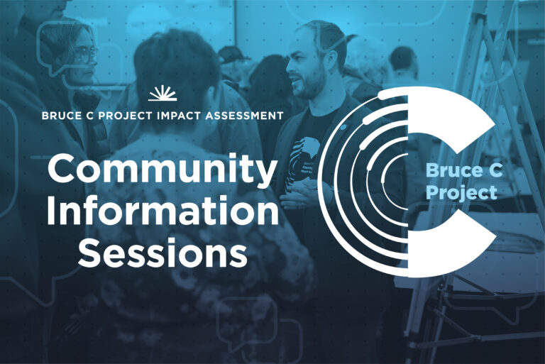 Bruce C community information session graphic
