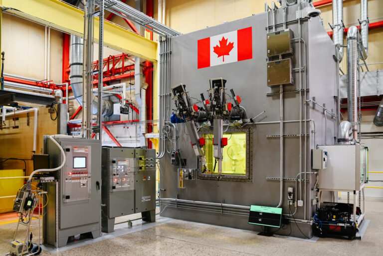 Bruce Power has received CNSC approval to operate a hot cell facility on its site. Pictured is the newly constructed hot cell facility.