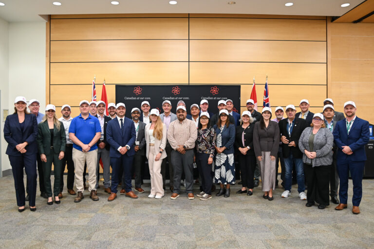Participants in Bruce Power's Domestic Supply Chain Summit signed a shared commitment to supporting Canadian jobs, strengthening domestic supply chains, and advancing Canada's long-term economic competitiveness.