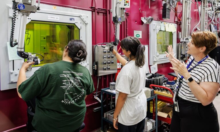 McMaster University hosts an Indigenous youth ‘NERD’ camp with focus on science and engineering learning. Photo by Ron Scheffler for McMaster University.